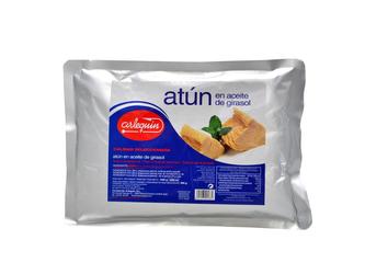 Monte Corona tuňákové kousky v rost.oleji 1kg Monte Corona tuňákové kousky v rost.oleji 1kg