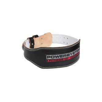 Kožený opasek Power Black černý - XXL