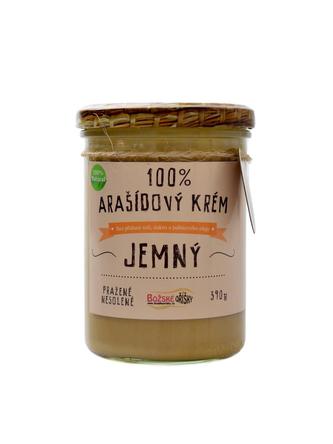 100% Arašídový krém jemný 390 g 100% Arašídový krém jemný 390 g