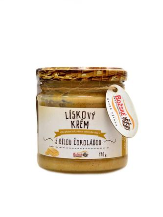 Lískový krém s bílou čokoládou 190 g