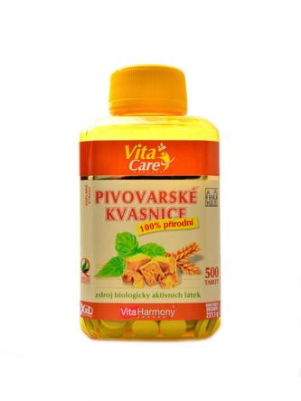 Pivovarské kvasnice 500 tablet