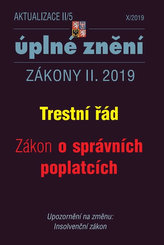 AKTUALIZACE II/5 Trestní řád, Správní poplatky - Znalec, Tlumočník, Odměna, Znalecká kancelář