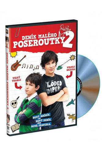 Deník malého poseroutky 2 DVD