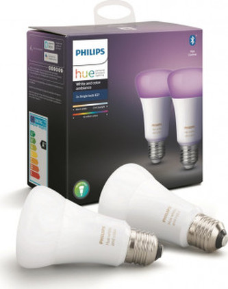 Hue Bluetooth 2SET žárova E27 10W 806lm 2200-6500K, 16 mil. barev