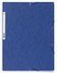 Spisové desky s gumičkou A4 prešpán 400 g/m2 - modré