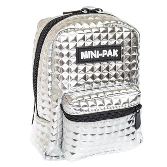 Minibatůžek na ruku Stříbrný