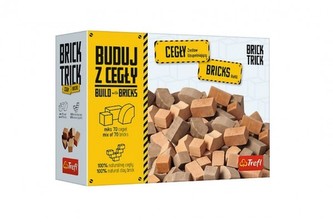 Stavebnice Brick Trick: Cihly přírodní mix 70 ks  /  náhradní balení