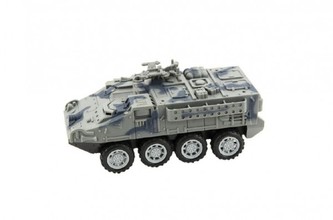 Transportér vojenský plast 17cm na setrvačník