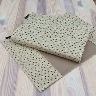 Obal na knihu Srdíčka na béžové