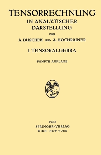 Grundz ge Der Tensorrechnung in Analytischer Darstellung