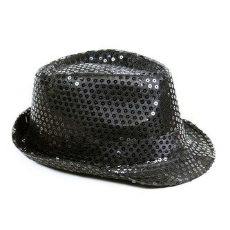 klobouk disco černý dospělý - Michael Jackson style