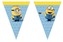 Girlanda vlajky Mimoňové - Mimoni 9 ks