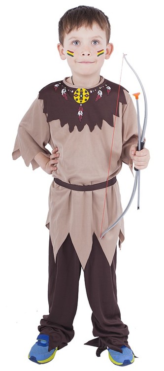 Dětský kostým Indián s páskem (S)