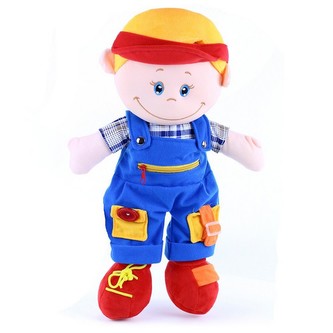 panák / panenka naučná Honza 46 cm