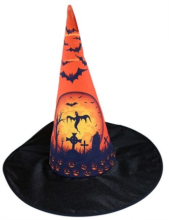 Klobouk Halloween pro dospělé