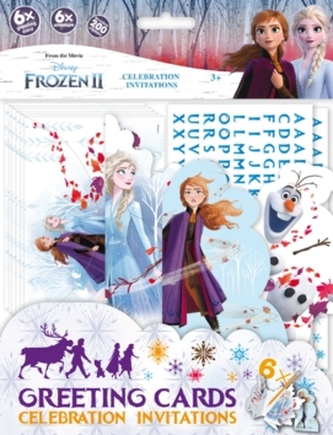 Pozvánky na oslavu Frozen 2 - Ledové království