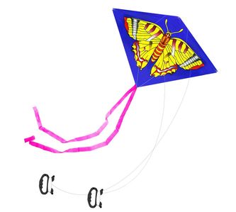 Létající drak motýl, 110 x 71 cm
