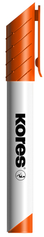 K-MARKER Popisovač na bílé tabule a flip charty, kulatý hrot 3 mm, oražový