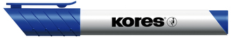K-MARKER Popisovač na bílé tabule a flip charty, zkosený hrot 3-5 mm, modrý