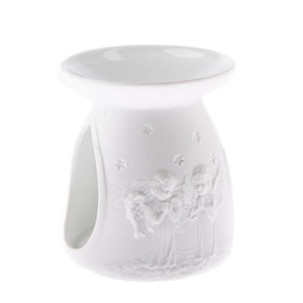 Porcelánová aromalampa - andělé