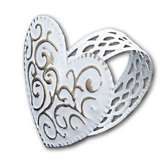 Držák na ubrousky srdce