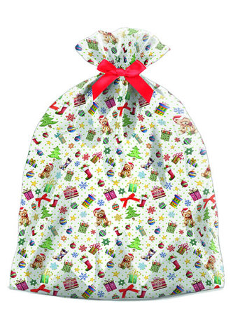 Maxi sáček  se stuhou 65 x 80 cm