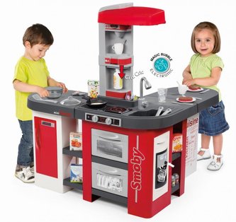 Kuchyňka Tefal Studio XXL Bubble červeno-šedá