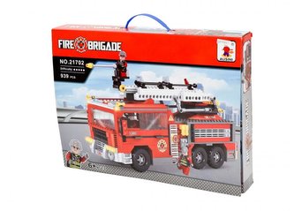 Stavebnice hasiči, 939 dílů