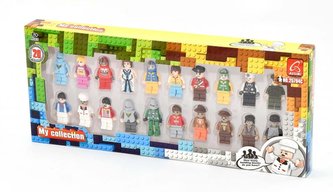 Figurky stavebnice, 20 ks