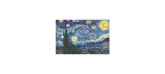 Puzzle Art Collection Hvězdná noc 1000 dílků