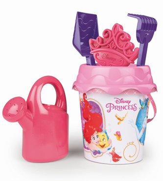 Kyblíček Disney Princess s konvičkou a přísl., střední