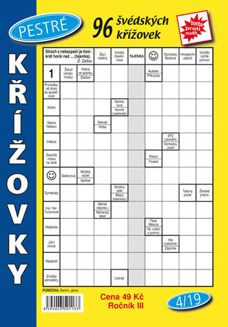 Pestré křížovky 4/2019