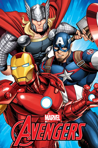 Fleecová deka - Avengers
