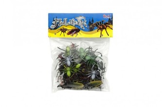 Zvířátko/hmyz plast 5-10cm 32ks v sáčku