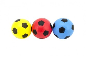 Míček fotbal guma 12cm 1 ks Míček fotbal guma 12cm 1 ks