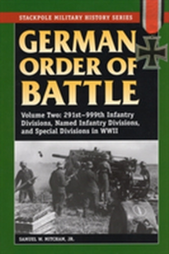 German Order of Battle, Vol. 2