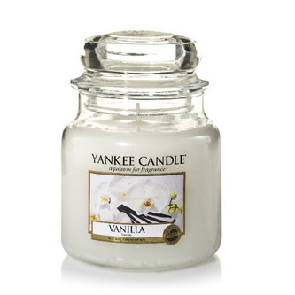 Yankee Candle Vanilla Candle ( vanilka ) - Vonná svíčka 411. ml unisex