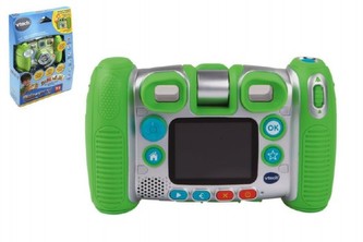 Kidizoom Twist Plus X7 Vtech fotoaparát s funkcemi zelený plast 15cm na baterie v krabičce 21x29cm