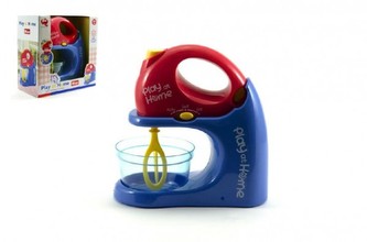 Mixér/Šlehač plast 17cm na baterie se světlem v krabici