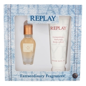 Replay Jeans Original for Her Dárková sada 20 ml a tělové mléko Jeans Original for Her 100 ml