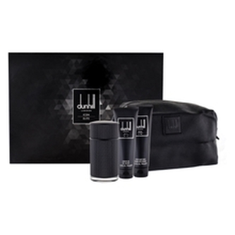 Dunhill Icon Elite Dárková sada Parfémová voda 100 ml, sprchový gel 90 ml, balzám po holení 90 ml a kosmetická taška