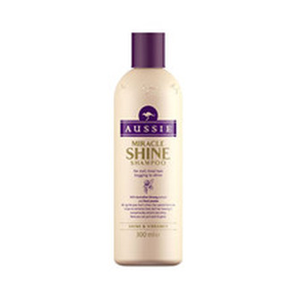 Aussie Miracle Shine Shampoo - Šampon pro unavené vlasy bez lesku 300 ml pro ženy