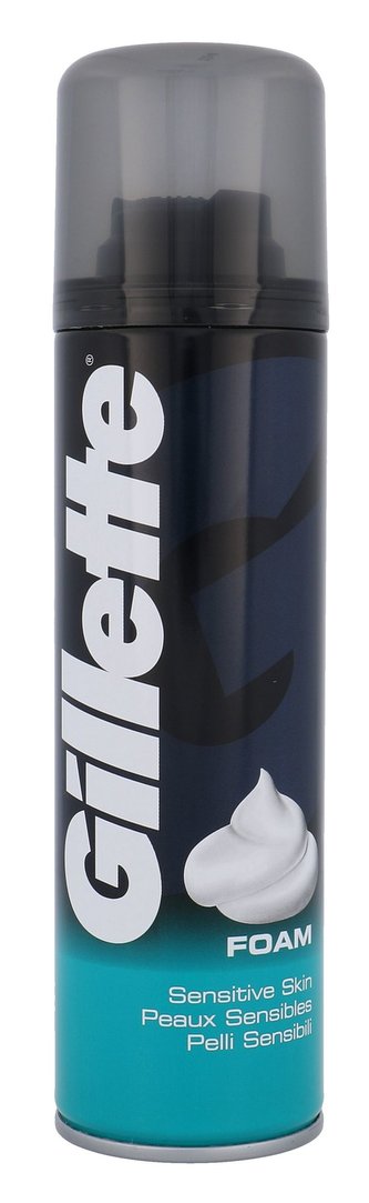 Gillette Gillette Sensitive ( citlivá pleť ) - Pěna na holení 200 ml pro muže