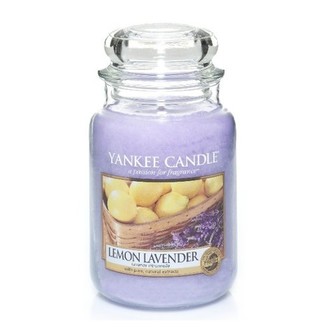 Yankee Candle Lemon Lavender Candle ( citron s levandulí ) - Vonná svíčka 623. ml unisex