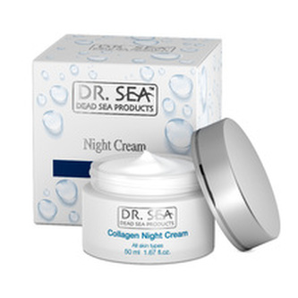 Dr. Sea Collagen Night Cream - Kolagenový noční krém 50 ml pro ženy