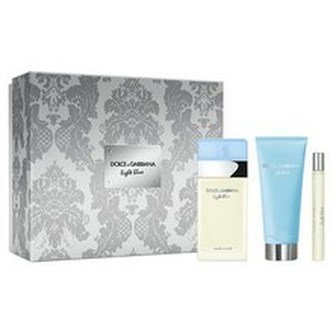 Dolce Gabbana Light Blue Dárková sada Toaletní voda 100 ml, tělový krém Light Blue 100 ml a miniaturka Light Blue Toaletní voda 10 ml