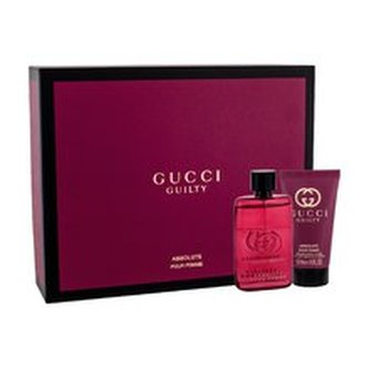 Gucci Guilty Absolute Pour Femme Dárková sada Parfémová voda 50 ml a tělové mléko Guilty Absolute Pour Femme 50 ml