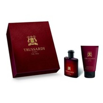 Trussardi Parfums Uomo The Red Dárková sada Toaletní voda 50 ml a sprchový gel Uomo The Red 100 ml