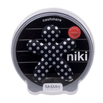 Mr & Mrs Fragrance Niki Cashmere ( kašmír ) - Vůně do auta unisex