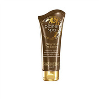 Avon Planet Spa Rhassoul Clean Face Mask - Obnovující pleťová maska s marockým arganovým olejem a jílem Rhassoul 75 ml pro ženy